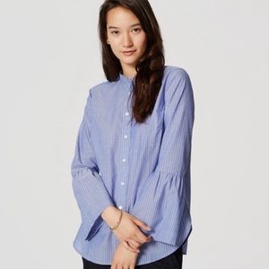 Loft bell sleeve blouse - medium